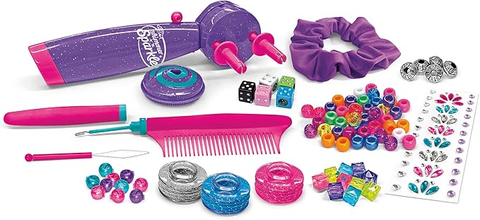Cra-Z-Art Shimmer ‘n Sparkle Braid Bead and Twist Deluxe Hair Designer