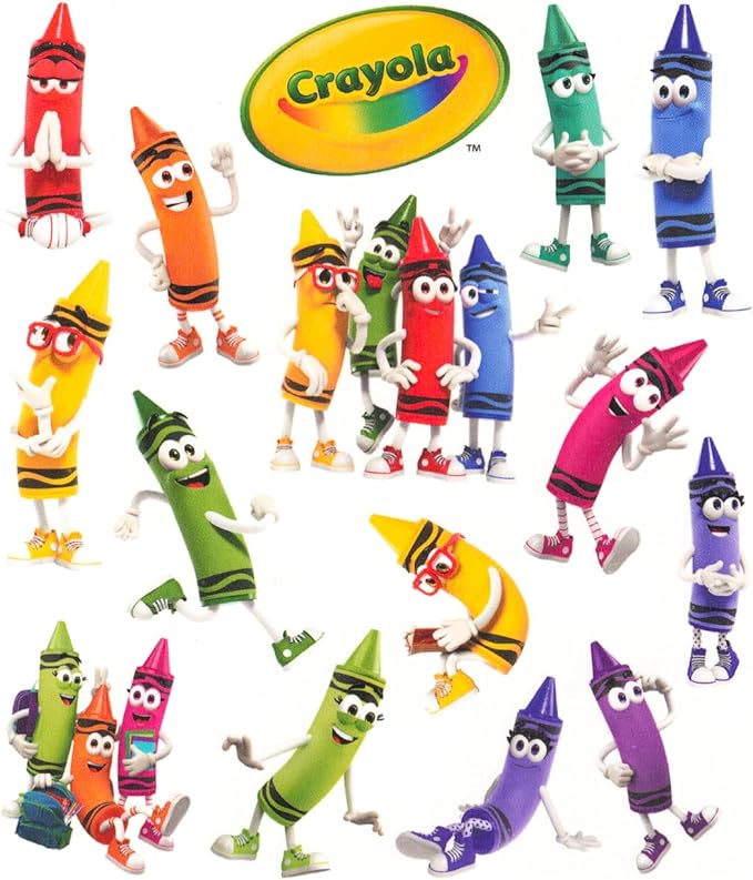 Crayola Bath Set Shower Toys Bundle - 9 Pc Crayola Kids Bathroom Set with Crayola Body Wash Pens, Bath Toys, and Stickers