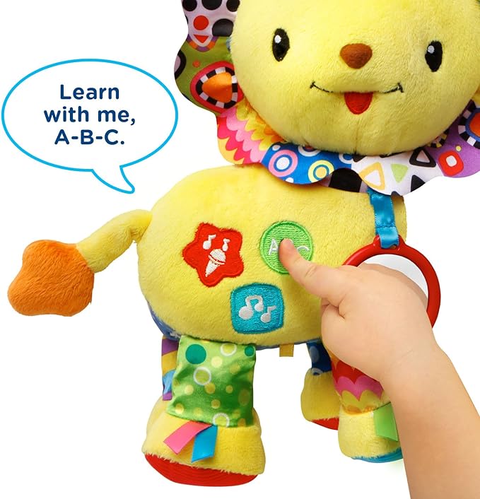 VTech Crinkle and Roar Lion, Yellow
