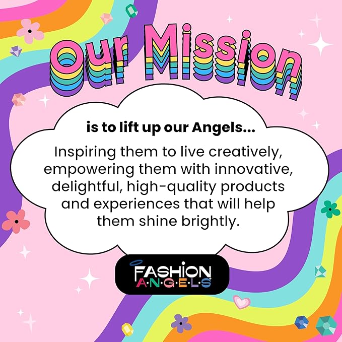 Fashion Angels Fashion Sticker Book - Includes 1000+ Stickers and 5 Sticker Collector Pages - Design Outfits, Accessorize Notebooks and Get Inspired - Ages 8 and Up