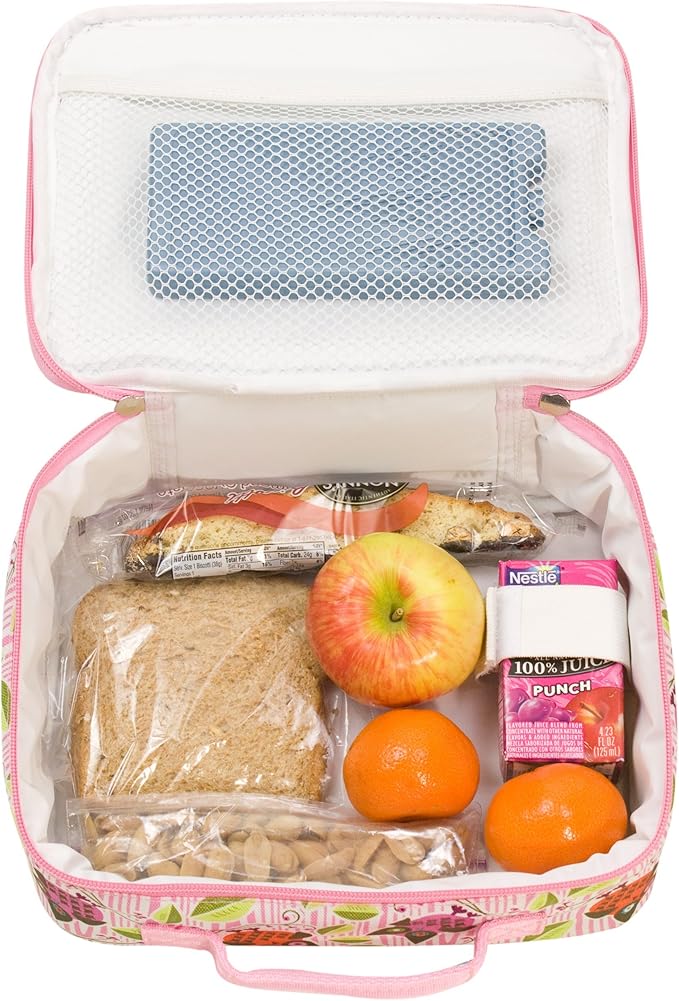 Wildkin Lunch Box Girls, One Size, Owls