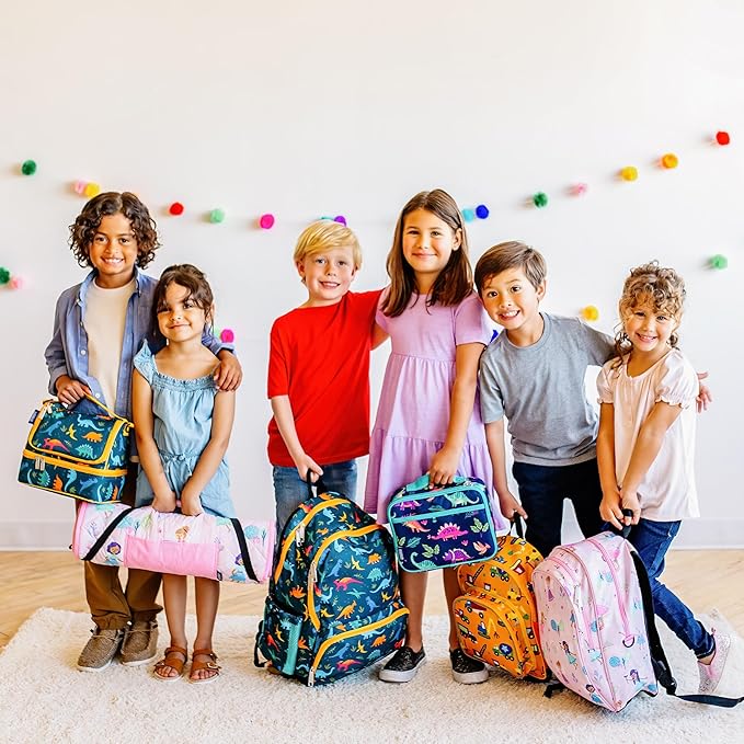 Wildkin Kids Insulated Lunch Box Bag for Boys & Girls, Reusable Kids Lunch Box is Perfect for Early Elementary Daycare School Travel (Horse Dreams)