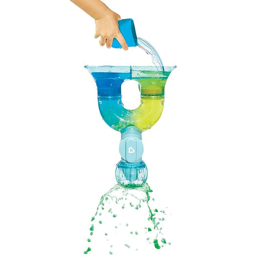 Munchkin® ColorMix Lab™ STEM Learning Toddler Bath Toy, Includes 12 Bath Color Tablets